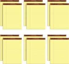 TOPS 8.5 x 11 Legal Pads, 12 Pack, The Pad 8-1/2 x 11-3/4, Canary  picture