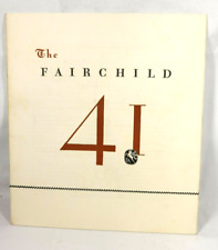  1929 fairchild airplane dealer fold out sales brochure 13 pages picture