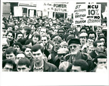 British Telecom Strike Jan/Feb 87 - Vintage Photograph 2709877 picture