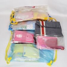 6 Virgin Atlantic Amenity Kit Bags Rubber Duck Toothbrush Pen Paper Socks Mints picture