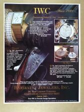 1994 IWC Grand Complication Novecento & Da Vinci Watches vintage print Ad picture