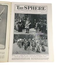 The Sphere Newspaper August 6 1927 Henry VIII Comes to Life Again at Hatfield picture