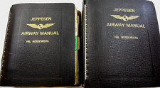 Jeppesen Airway Manuals Tw Vol. Set Charts Approaches Mostly Western Half of USA picture