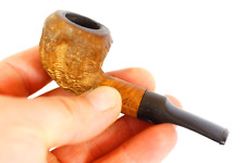HIS NIBS 1940's Estate Mini Nose Warmer Carved Tobacco Pipe picture