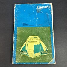 Vintage Chilton repair Manual 1967-1972 Chevrolet Camaro Car Repair Book picture