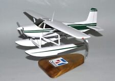 Cessna 180 Float Sea Plane Private Desk Top Display 1/24 Model SC Airplane New picture