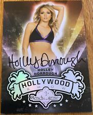 HOLLY DORROUGH BENCHWARMER 2015 BENCH WARMER HOLLYWOOD SHOW AUTOGRAPH AUTO CARD picture