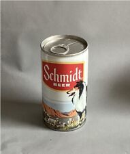 Schmidt Empty Steel Beer Can, Pull Tab, Bottom Opened, Outdoor Scenes - Collie picture