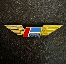 Piper  Wings Lapel Pin Aviation Aircraft Airplane for Hats , Vests , Gifts picture