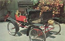 1899 Locomobile Steamer Bellm Antique Car Music Yesterday Sarasota FL Postcard picture