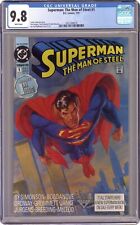 Superman The Man of Steel #1 CGC 9.8 1991 4351499018 picture