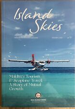 TRANS MALDIVIAN AIRWAYS INFLIGHT MAGAZINE 1/23 ROUTE MAP TWIN OTTER TRAVEL picture