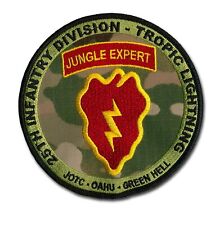 25th Infantry Tropic Lightning Jungle Expert Patch (GREEN) - Green Hell - Hawaii picture