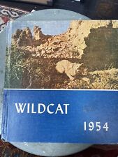 1954 ‘54 Central High School Yearbook Annual “Wildcat