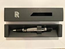 RARE “Rolls Royce” novelty Logo Pen Black ink & original Box From Japan picture