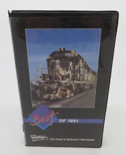 Pentrex Railroad Train VHS Tape BEST OF 1991 2 hour video PEN-1991 steam diesel picture