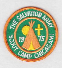 Salvation Army Patch:  Scout Camp Chicagami, 1975 picture