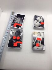 Nude mini playing cards. 36 cards in each 4 decks vintage playing cards picture