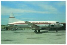 Zantop International Convair CV 640  Airplane Postcard  picture