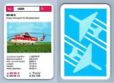 Mil Mi-6 - Helicopters 1977-78 Dubreq Series 2 Top Trumps Card picture