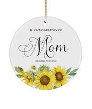 In Loving Memory Of Mom Ornament, Memorial Ornament, Personalized Ornaments picture