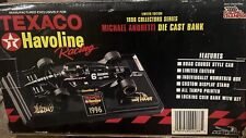 VTG 1996 Texaco 1:24 Havoline Indy Racing Car Michael Andretti Die-Cast Bank picture