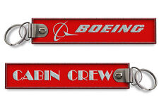 Boeing-Cabin Crew BagTag (BUCKLE)-RED X2 picture