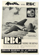 Vintage 1942 Martin B-26 Marauder Bomber Aircraft Print Ad    picture