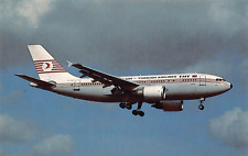 Airline Postcards THY  TURKISH  Airlines  Airbus A310-304  TC-JDA  MSN 496 picture