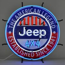 JEEP 4X4 THE AMERICAN LEGEND NEON SIGN – 5JEEPA picture
