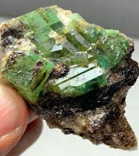 103 Ct Transparent Emerald Crystal Cluster in matrix @ Chitral Valley Pakistan picture