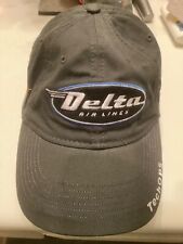 NEW OURAY DELTA AIRLINES TECHOPS ADJUSTABLE SIZE BASEBALL CAP picture
