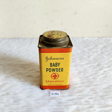 1940s Vintage Johnson's Baby Powder Advertising Johnson& Johnson Tin Box TN984 picture