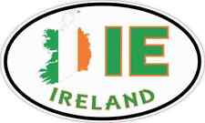 5X3 Oval IE Ireland Sticker Vinyl Travel Vehicle Decal Stickers Hobby Car Decals picture