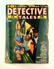 Detective Tales Pulp 2nd Series Nov 1940 Vol. 16 #4 GD- 1.8 picture