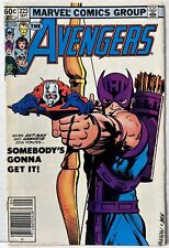 Avengers #223 (1982) - 2nd Taskmaster Civil War - Hawkeye- Ant Man VG-FN picture