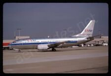 US Air Boeing 737-300 N350US Aug 89 Kodachrome Slide/Dia A18 picture
