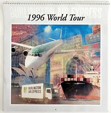 1996 Burlington Air Express Calendar Unused 12 Month Vintage Airlines VRG2 picture