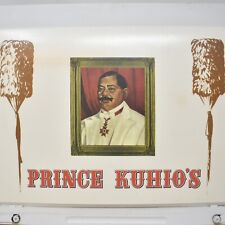 March 1975 Prince Kuhio's Cafe Restaurant Menu Ala Moana Center Honolulu Hawaii picture