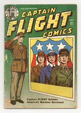 Captain Flight Comics #4 GD+ 2.5 1944 picture
