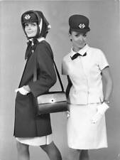 The new Air France flight attendants uniform created by fashio- 1968 Old Photo picture