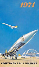 Continental Airlines Concorde SST ((8.5