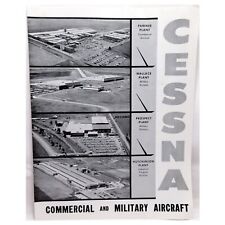 Cessna Commercial & Military Aircraft Advertising Sales Brochure Specs + Prices picture