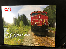 RARE  - 2022  CN RAILWAY Wall Calendar - promo item from Railway - COLLECTORS picture