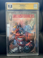 2019 IDW Publishing Transformer Comic Issue #1 CGC 9.8 Grade/Signed picture