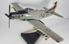 HM Douglas A-1H Skyraider 409 USS Intrepid 1966 Fighter Wood Model US Navy picture