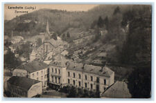 c1910 Grand Hotel Buildings Panorama View of Larochette Luxembourg Postcard picture