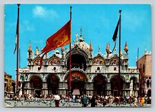 c1981 Venice St. Mark's Basilica Italy 4x6