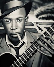 Robert Johnson Artwork (Crossroads, Deal with the Devil) picture