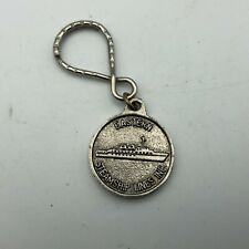 Vintage Eastern Steamship Lines Advertising FOB Keychain Flag Logo T1  picture